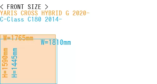 #YARIS CROSS HYBRID G 2020- + C-Class C180 2014-